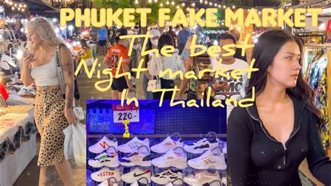 fake markets in thailand